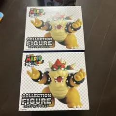 スーパーマリオ 3Dランド クッパ コレクションフィギュア　2体