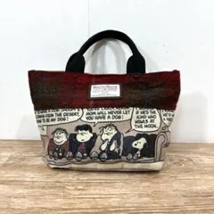 SNOOPY harris tweedミニトートバックのサムネイル