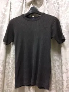 UNIQLO ユニクロ　カットソー　グレー　半袖　Sのサムネイル