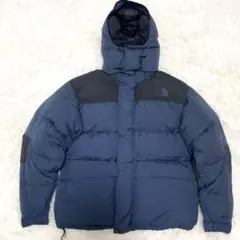 【希少】ザ ノースフェイス USA バフィンダウンジャケット ネイビー M