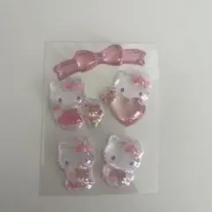 ハローキティ ボンボンドロップシール 5個