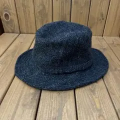 CA4LA Harris Tweed ダークグレー ハット