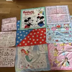 ランチョンマット、ハンカチ　9点セット