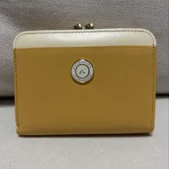 Kitamura 二つ折り財布　がま口　キャメル　キタムラのサムネイル