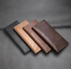 レザー長財布 カードポケット付き