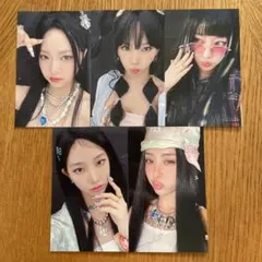 Le sserafim easy ユニバ　特典トレカ　コンプ