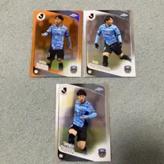 Jリーグ Topps 川崎フロンターレ 佐々木 紺野 山原