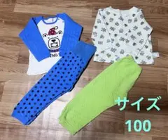 UNIQLO パジャマ　長袖　冬用　セット売り　100cm