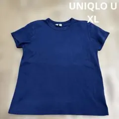 UNIQLO U クルーネックT ネイビー XLサイズ
