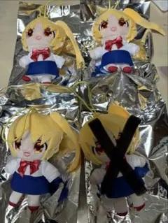 フクヤ キャラ福ぬいぐるみ ぼっち・ざ・ろっく！ 伊地知虹夏3個セット