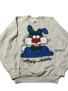 FRUIT OF THE LOOM 90s 激カワうさぎ ヴィンテージスウェットのサムネイル