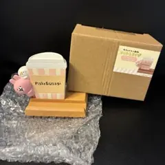 左上！カナヘイの小動物Piske&Usagi スマホスタンド カフェカップ型