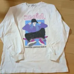 X-girl 130センチ　ロンT