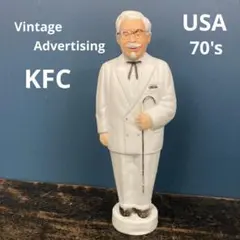 貴重 年代物 カーネルサンダース 30センチ 陶器 灰皿 箱付き レトロ 未使用 貴重 年代物 カーネルサンダース 30センチ 陶器 灰皿 箱付き