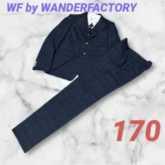 ☆WF byWANDERFACTORY 卒業式 スーツ6点セット☆170A
