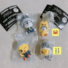 SKZOO つまんでつなげてマスコット サウナフィギュア ウルフチャン ポガリ