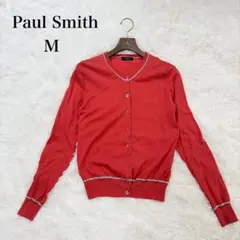 Paul Smith BLACK（M）ラインデザインカーディガン　ウール100％のサムネイル