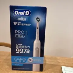Oral-B PRO 1 1000E 電動歯ブラシ本体