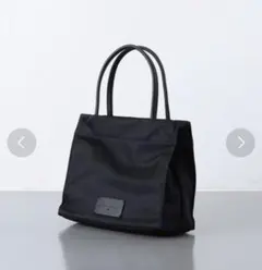 タイムセール　UNITEDARROWS　ナイロンロゴ　トートバッグ　S ブラックのサムネイル