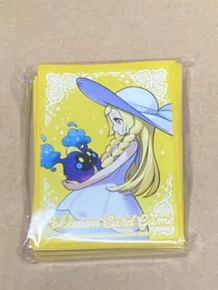 メガブレイブ　ポケモンセンターセット　リーリエ デッキシールド　(スリーブ)