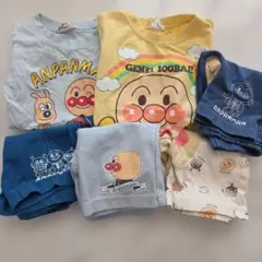 夏 アンパンマン Tシャツ・ショートパンツ 6点セット まとめ売り