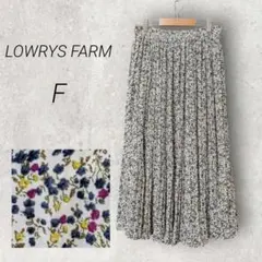 ローリーズファーム LOWRYS FARM プリーツスカート【F】オフホワイト