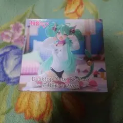 初音ミク Desktop Cute フィギュア 猫耳Ｔシャツver.