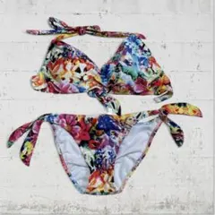 花柄 セパレート水着