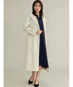 新品　タグ付き　TONAL トーナル　ベージュ トレンチコート 36 ピンク