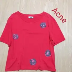 ACNE アクネ 　ユナイテッドアローズ 花プリントTシャツ　ゆったりSのサムネイル