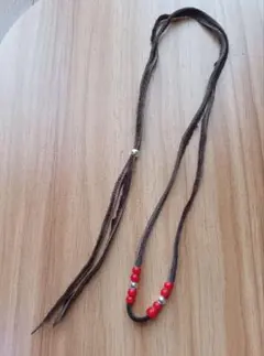 鹿紐 革紐 焦茶　ディアスキンレース検索用タディ＆キング木村拓哉キムタク