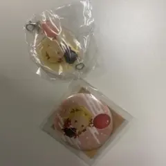 鬼滅の刃　ゆらふわ缶バッジ　煉獄杏寿郎　千寿郎セット