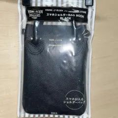 YOUNG & OLSEN スマホショルダーBAG BOOK BLACKのサムネイル