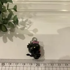 （中古）ハローキティ めじるしアクセサリー 小悪魔 日焼け ガチャ