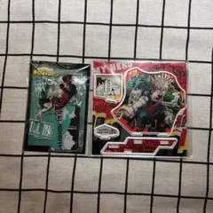 僕のヒーローアカデミア アクリルスタンドセット 緑谷出久 爆豪勝己