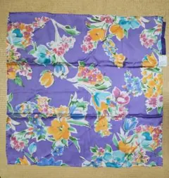 ラルフローレン花柄スカーフイタリア製