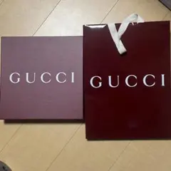 GUCCI ショップ袋とボックス セット