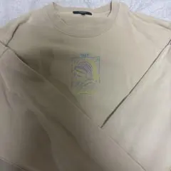 BEAMS HEART スウェット トレーナー ベージュ L