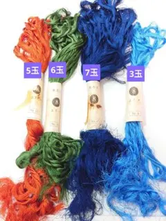 組紐製作用絹糸　変わり染め糸5個 ミニー 楽天市場】組ひも 絹糸 ハマナカ 【KY】 手芸糸 組紐 組みひも