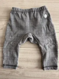 après les cours チェック柄 ボトムス 70サイズ