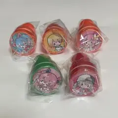 プロセカ スタンプ 5個 初音ミク 桃井愛莉 小豆沢こはね 天馬司 鳳えむ