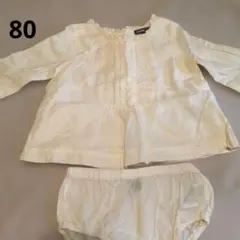 babyGap 長袖ブラウス＆ブルマ セット