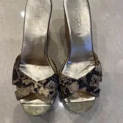 Jimmy Choo (ジミーチュウ) ウェッジ　サンダル (37 1/2)