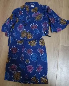 Combi mini 花火柄 浴衣 100のサムネイル