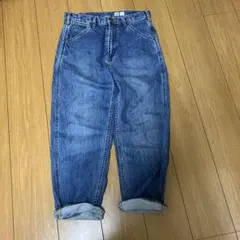 ユニクロU ワイドフィットテーパードジーンズ