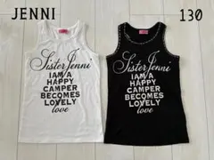 JENNI ノースリーブ　2枚セット　130のサムネイル