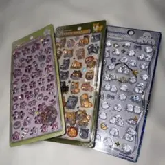 【正規品】和柄ボンボンドロップシール シマエナガプチドロップ3点セット