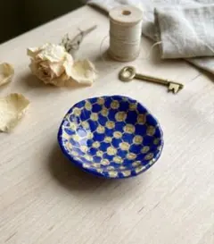 ハンドメイド 陶器 プレート アクセサリートレイ