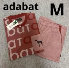 《新品》adabat アダバット　オシャレな薄手パジャマ　半袖M