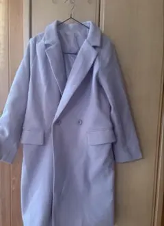 GRL ダブルブレスト ミドルロングコート